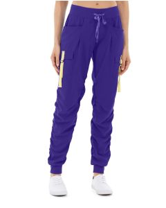 Ida Workout Parachute Pant-28-Purple